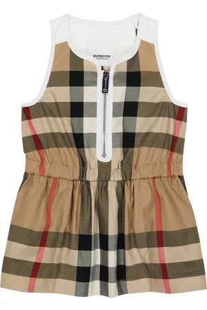 Burberry Baby Dresses - Baby Vintage Check cotton dress