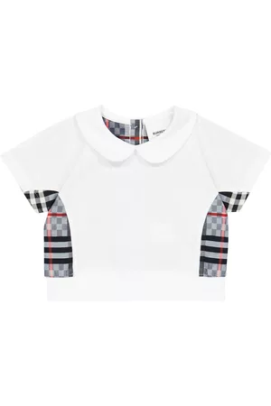 Burberry Kids Shirts - Baby cotton blouse