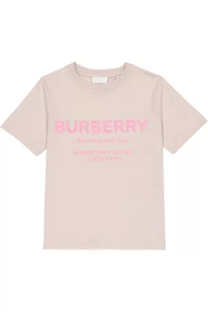 Burberry Kids Horseferry logo cotton T-shirt