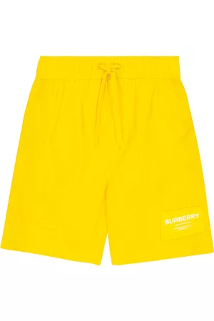 Burberry Kids Mesh-paneled swim trunks