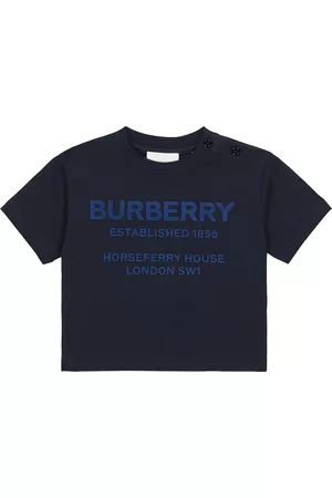Burberry Baby logo cotton jersey T-shirt