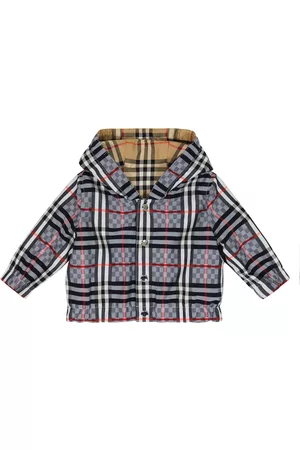 Burberry Kids Baby Vintage Check reversible jacket