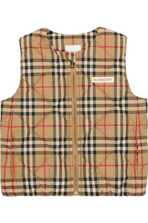 Burberry Archive Check padded vest
