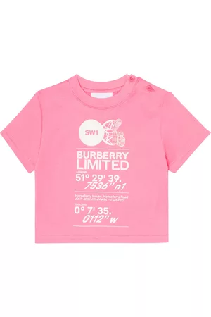 Burberry T-shirts - Baby Horseferry cotton T-shirt