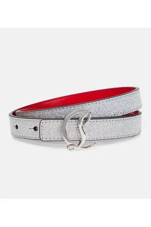 Christian Louboutin CL Logo Leather Belt