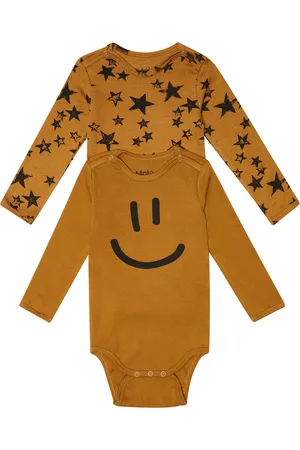 Baby Fenez Printed Jersey Onesie in Multicoloured - Molo