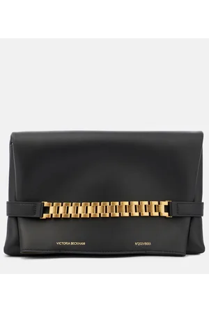 Victoria Beckham Chain-Link Detail Clutch Bag