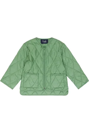 Quilted Jacket in Blue - Il Gufo