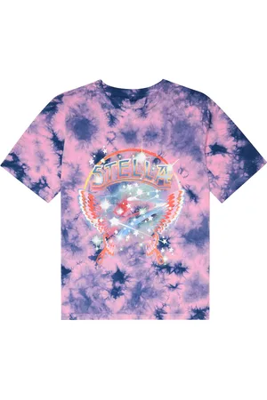 Juju + Stitch Kids Tie-Dye T-Shirt Kids 14-16 / Cotton Candy