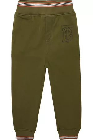 Burberry Sports Trousers - Monogram cotton sweatpants