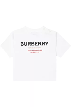 Burberry Baby Horseferry cotton T-shirt