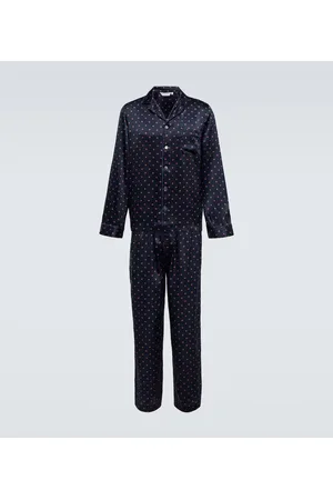 Brindisi 92 Striped Silk-Satin Pyjama Set