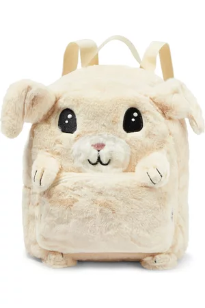 Furry Bunny Backpack in Blue - Molo