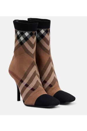 Burberry Women Ankle Boots - Checked ankle boots