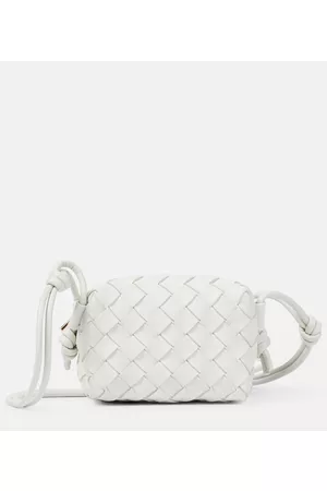 BOTTEGA VENETA - Candy Loop micro intrecciato leather cross-body bag