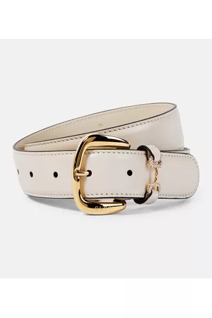 Gucci Women Belts - Horsebit leather belt