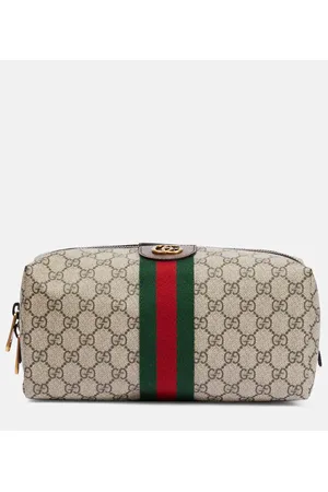 Mala Gucci Small Cabin Trolley GG Supreme Preta Masculina