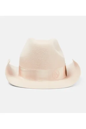 Austin Wool Felt Cowboy Hat in Green - Maison Michel