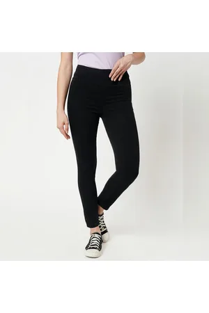 Black High Rise Skinny Fit Jeggings