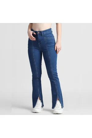 Dark Blue High Rise Paola Flared Jeans