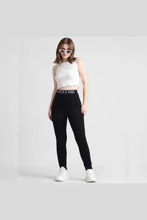ONLY Black High Rise Skinny Leggings