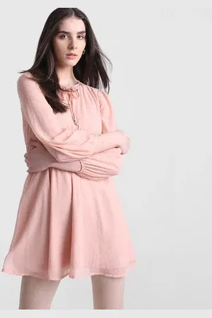 ONLY Pink Shimmer Mini Dress
