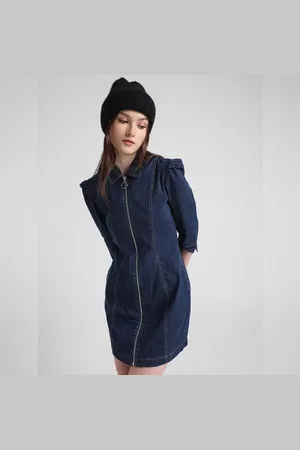 ONLY Blue Short Denim Dress