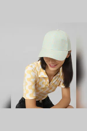 ONLY Blue Check Print Cap