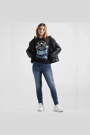 ONLY Light Blue High Rise Piper Skinny Jeans