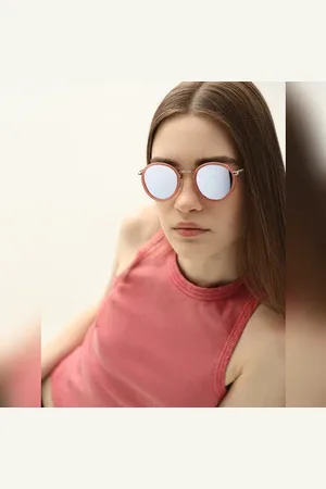 ONLY Peach Round Sunglasses