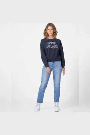 ONLY Black Typographic Print Sweatshirt