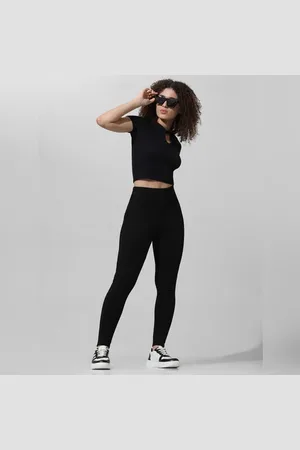 ONLY Black High Rise Skinny Fit Leggings