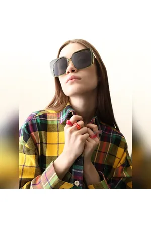ONLY Green Cat-Eye Sunglasses