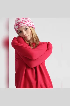 ONLY Dark Pink Full Sleeves Pullover