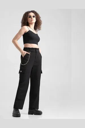 ONLY Black High Rise Utility Pants