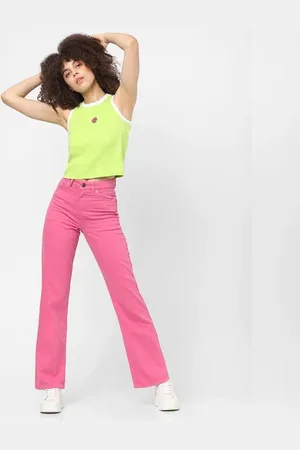 ONLY Green Ribbed Vest Top