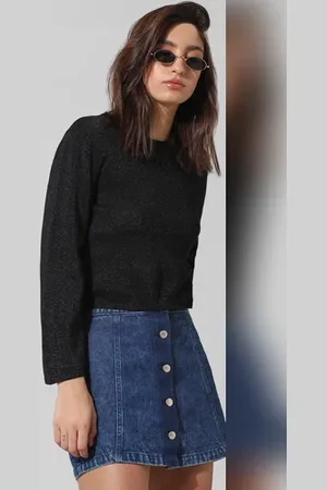 ONLY Black Shimmer Pullover