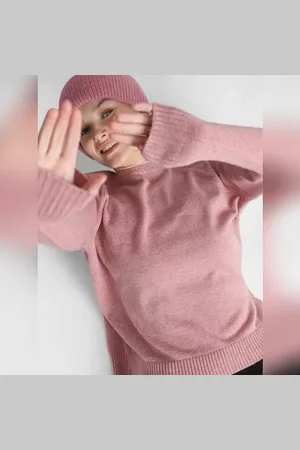 ONLY Pink Full Sleeves Pullover