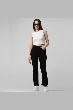 ONLY Black High Rise Flared Jeans