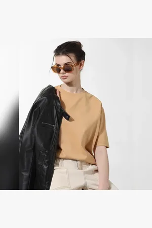 ONLY Beige Oversized Co-ord Set T-shirt