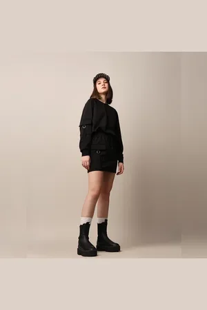 ONLY Black Co-ord Set Cargo Skirt
