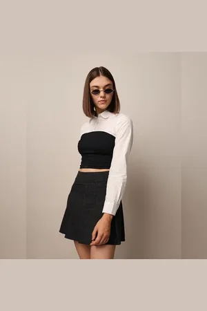 ONLY White Corset Shirt