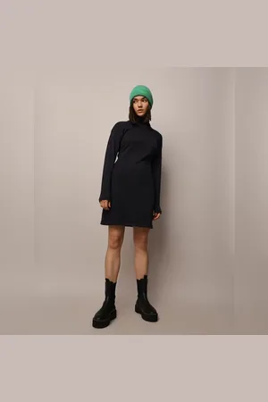 ONLY Black Knitted Roll-Neck Dress
