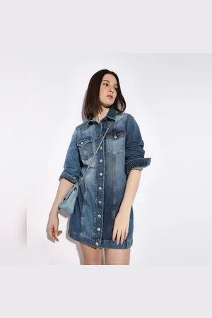 ONLY Blue Denim Dress