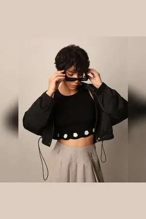 ONLY Black Knitted Vest Top