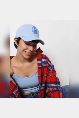 ONLY Light Blue Cotton Twill Cap