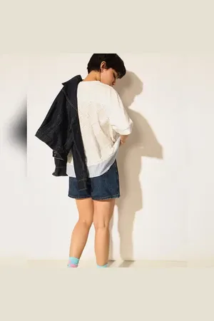 ONLY White Oversized Cotton T-shirt