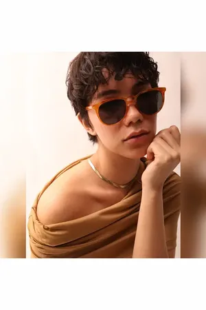 ONLY Orange Framed Sunglasses