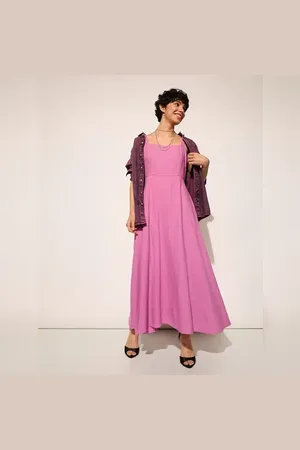 ONLY Lavender Linen Strappy Dress