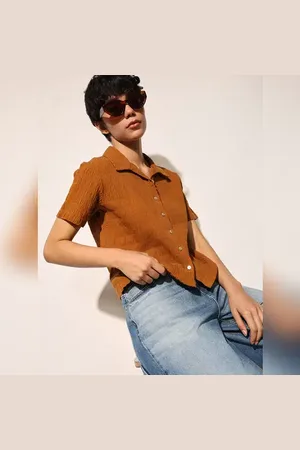 ONLY Brown Shirt